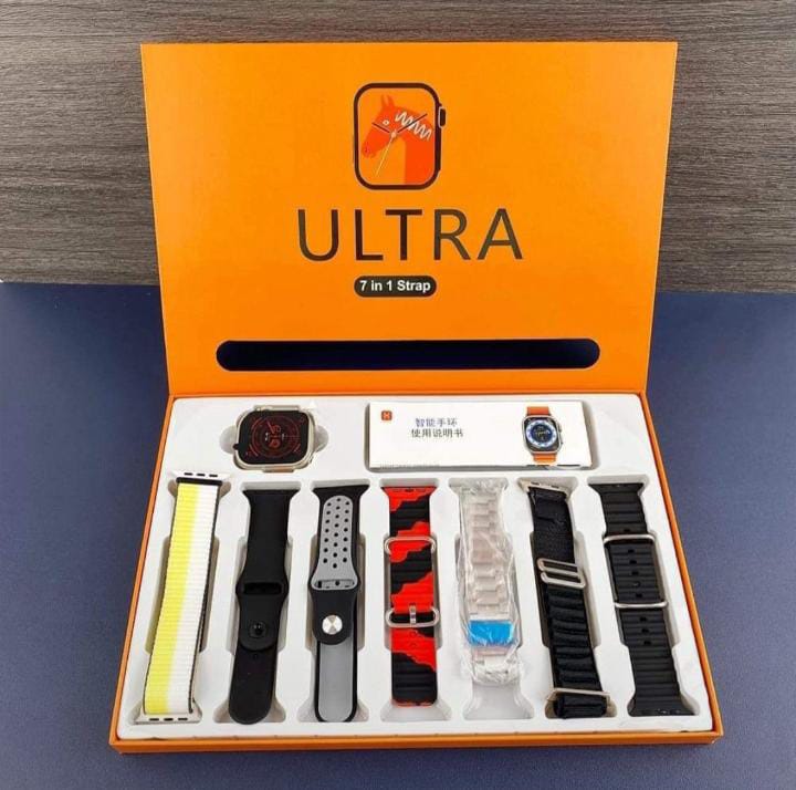 7 in 1 Ultra SmartWatch With Chain Strap